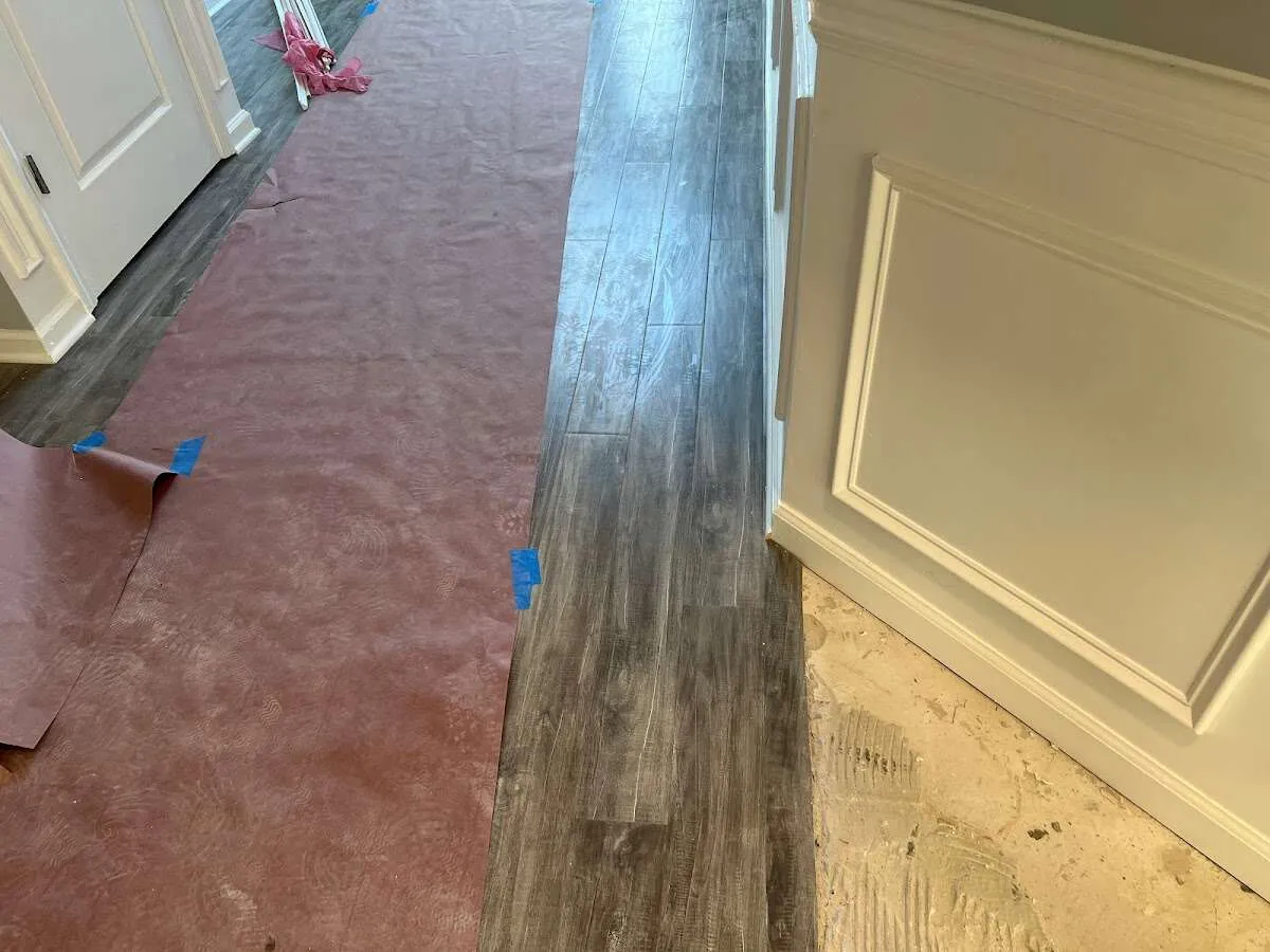 Completed marble shower restoration in Bluffton